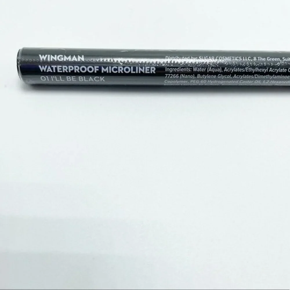 SUGAR COSMETICS new sealed Wingman Waterproof Eyeliner I'll Be Black Eye Liner